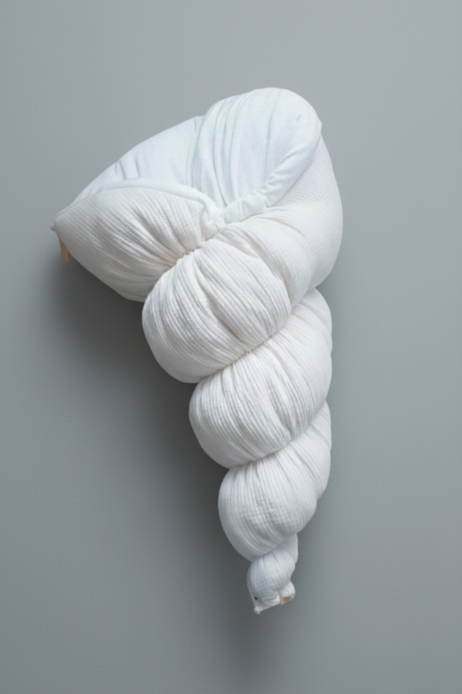 BERNIE L - GAZE DE COTON/ VELOURS - 115cm