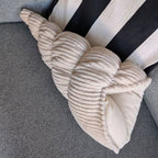 BERNIE S côtelé beige + velours beige