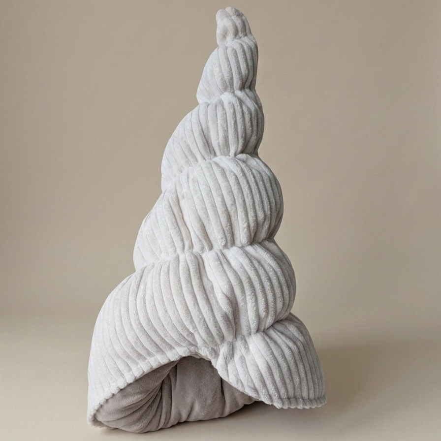 BERNIE S coussin /  côtelé+velours