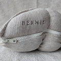 BERNIE S Jersey Gaufré beige +Velours écru