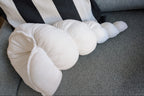 BERNIE S coussin Jersey Gaufré +Velours