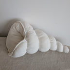 BERNIE S coussin Jersey Gaufré +Velours