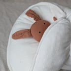 BERNIE S coussin Jersey Gaufré +Velours
