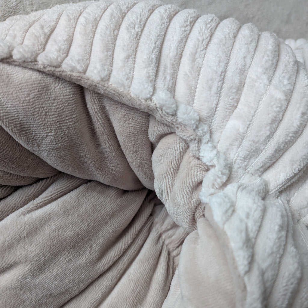 BERNIE XS côtelé Écru +velours Beige