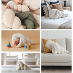 BERNIE S côtelé beige + velours beige