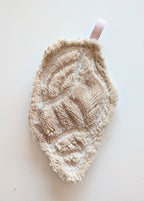 Lingette démaquillante coquillage- beige