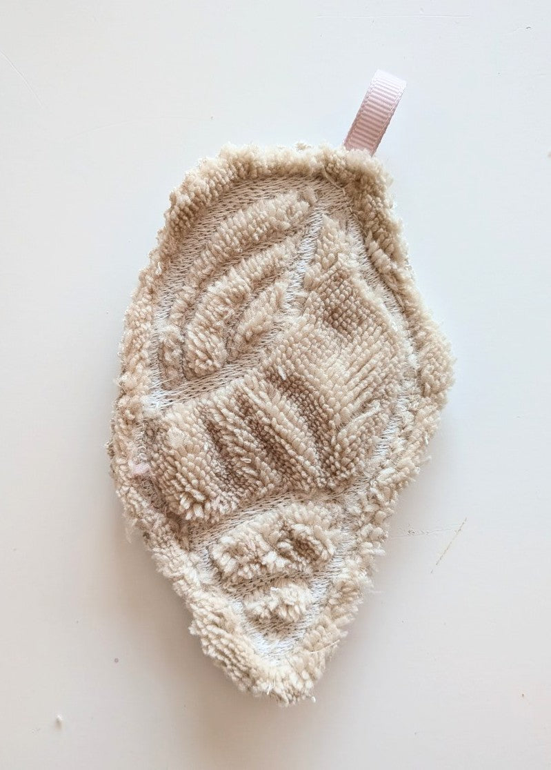 Lingette démaquillante coquillage- beige
